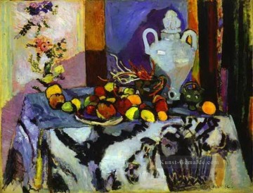 Blue STILLLEBEN 1907 abstrakter Fauvismus Henri Matisse Ölgemälde